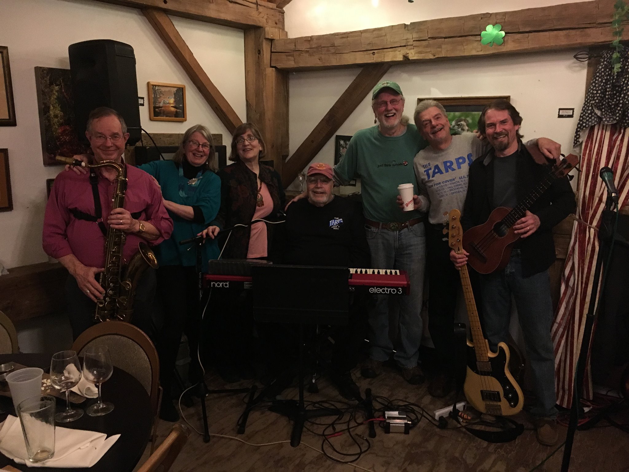 TheTarps_WinterSaturdays2022 The Tarps band members