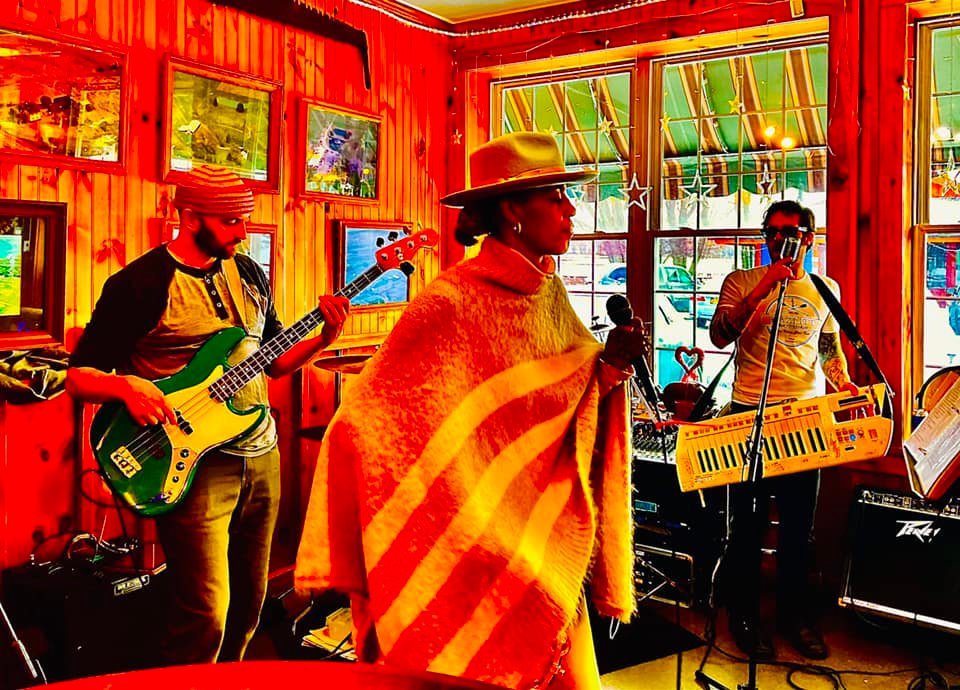 Top Shelf band playing live music.