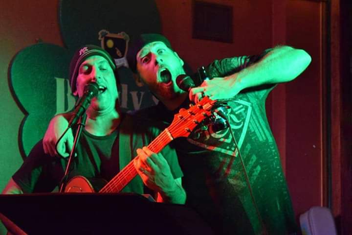 Unshackled band playing music.