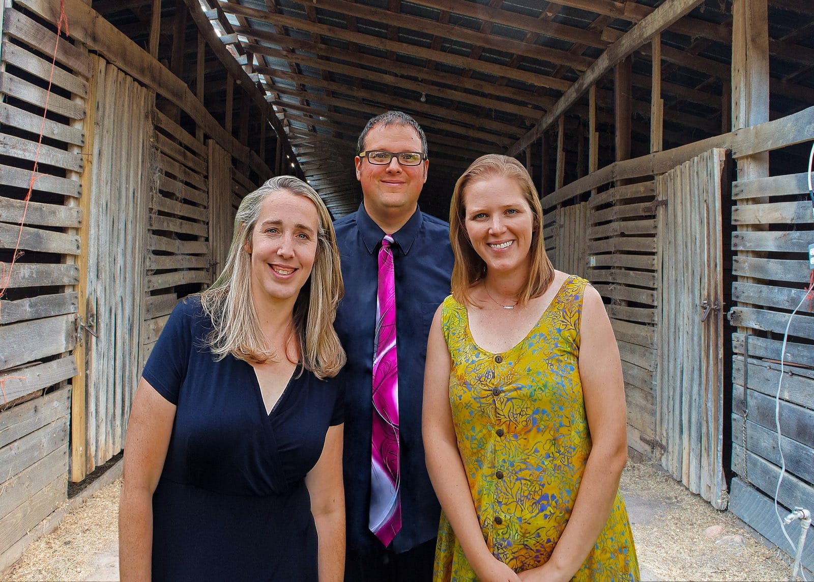 HorseStoriesTrio Horse Stories Trio band posing for photo.
