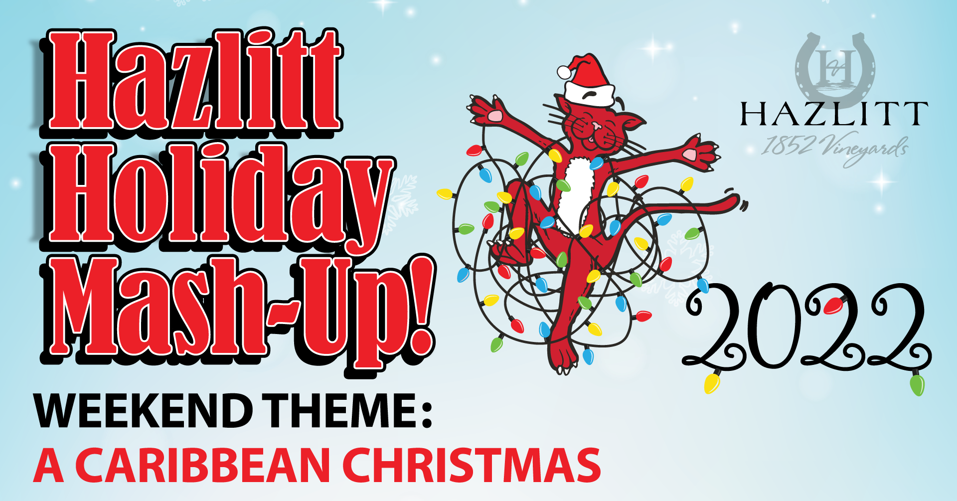 1920x1005_FBwebCOVER_CaribbeanChristmas Hazlitt Holiday Mash-Up! Weekend Theme: A Caribbean Christmas.