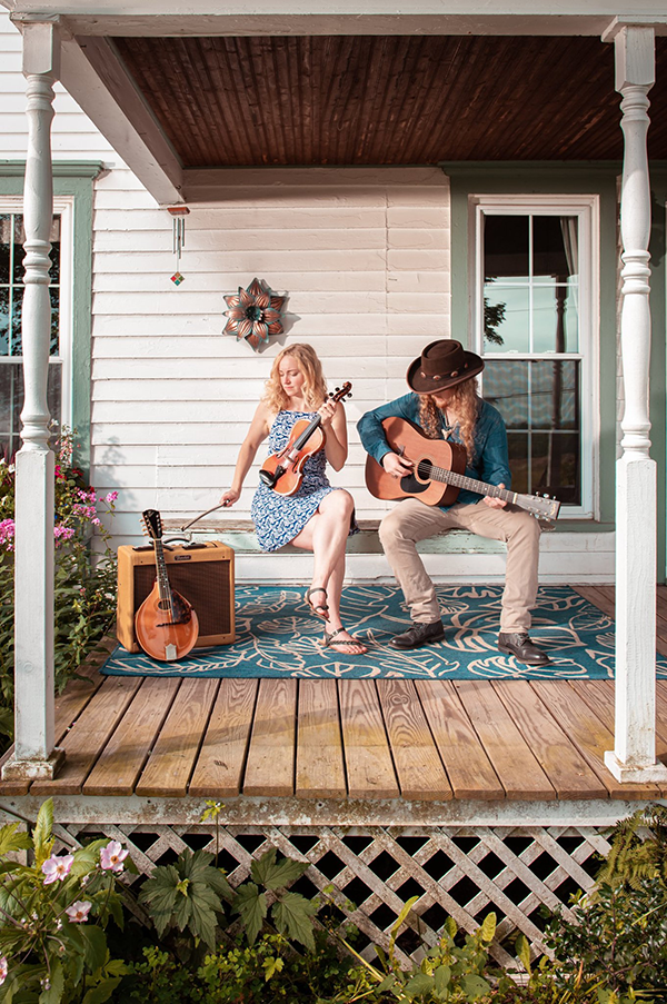 KodyandHerren_600px Kody & Herren playing music on their porch.
