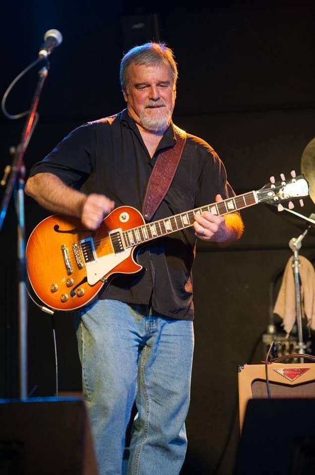 Delta Mike Shaw playing live music.
