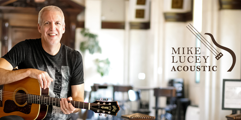 mikelucey_800 Mike Lucey playing acoustic live music.